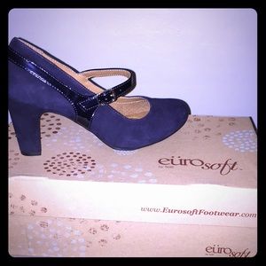 Eurosoft Brisa — Winter Blue high heeled shoes.